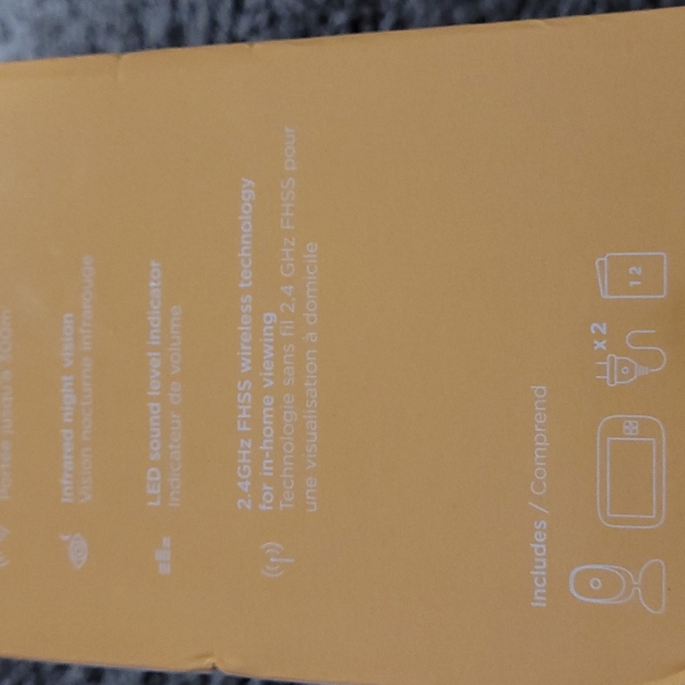 Motorola VM75 5.0" Video Baby Monitor - Picture 10 of 11